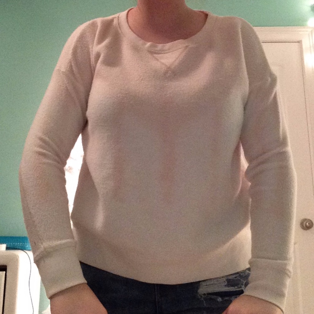 AE ombre crew neck sweatshirt
